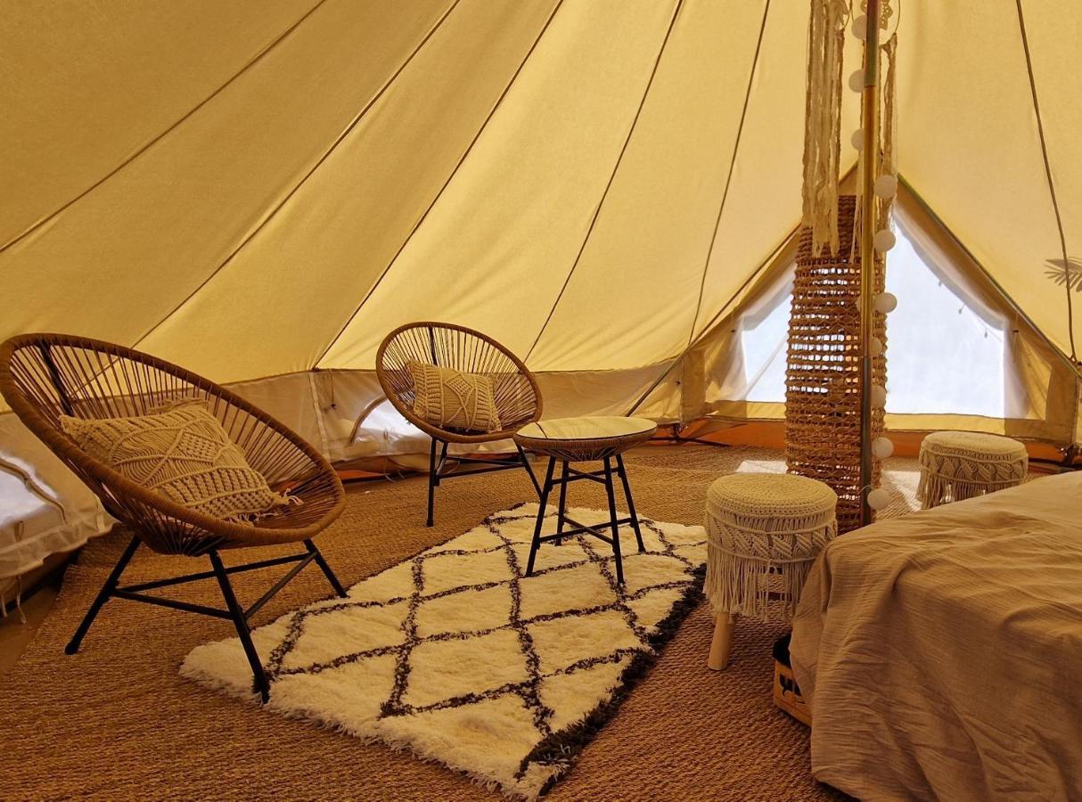 Tente Lodge Type Tipi A 1H De Nice Voie Lactee Bezaudun-les-Alpes Bagian luar foto